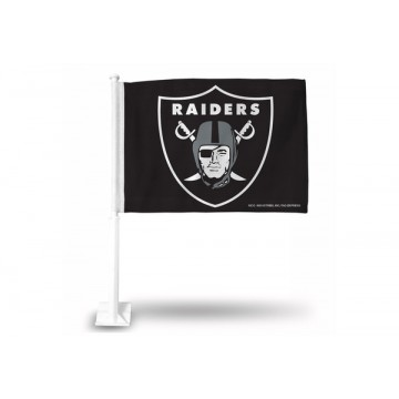 Oakland Raiders Car Flag 